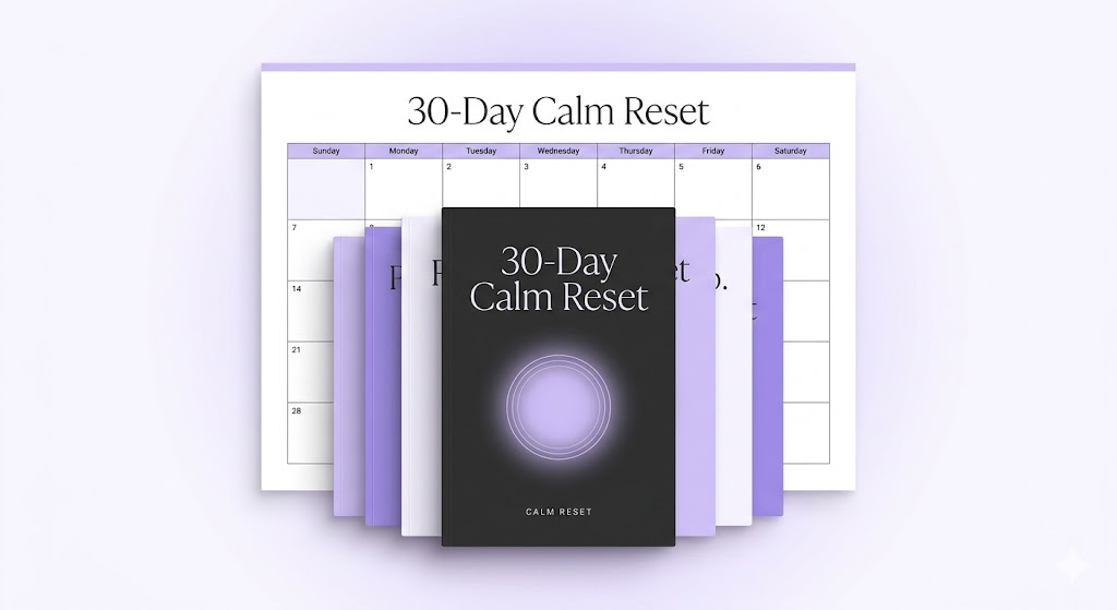 30-Day Anxiety Reset product mockup